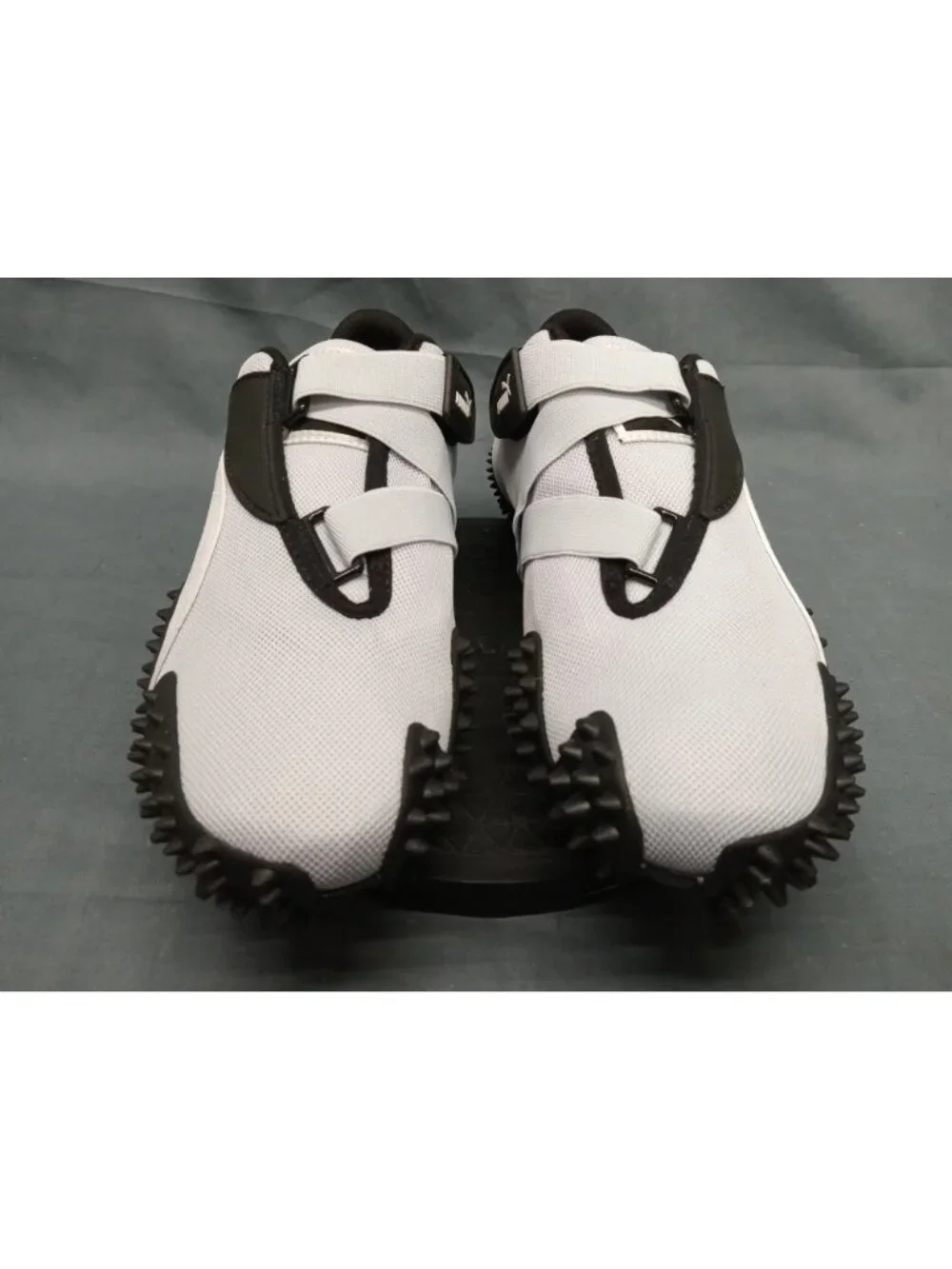 Puma Mostro OG Jr Sneaker Hook & Loop Silver White Boys Size 6 (GS) NEW NO BOX!